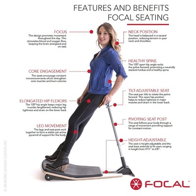 Focal Locus Seat Free Bonus Active Seat Leaning Seat