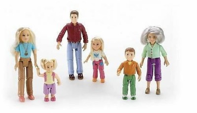 fisher price dollhouse family figures