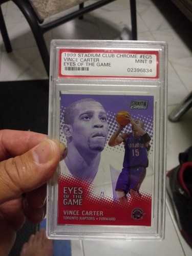 99 Stadium Club Eyes Of The Game Vince Carter 🔥 PSA 9 Mint