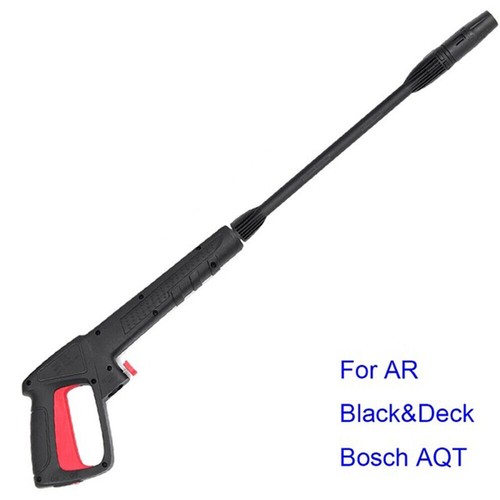 Black Pressure Washer Trigger Gun Spray Lance Variable Nozzle For Bosch AQT AU - Picture 7 of 12