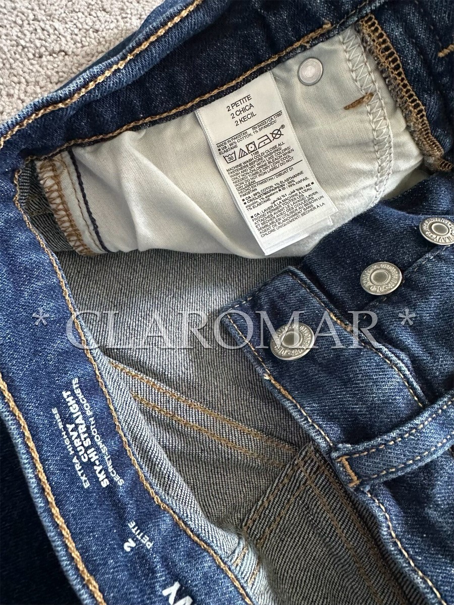 ベアー様 Old Navy Curvy Extra High Waisted Sky-Hi Straight Button Fly Jeans