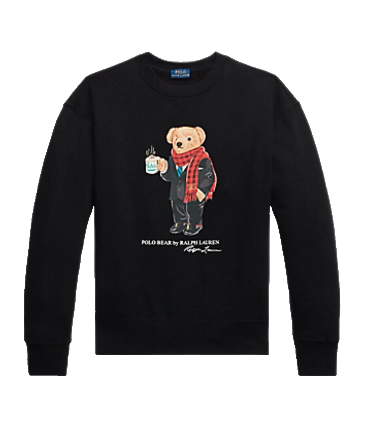 Polo Ralph Lauren Solid Black Hoodies & Sweatshirts for Women