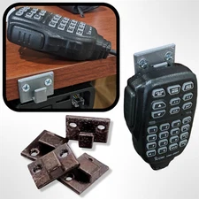 Mountable Mic Hanger for Icom IC-2730 Dual Band Digital Transceiver (4-Pack)