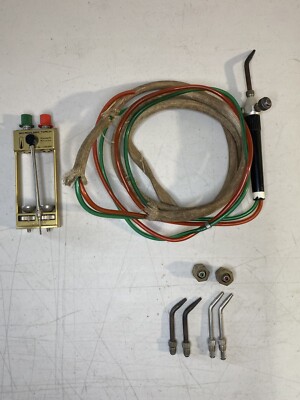 USED UNTESTED Vintage Microflame Torch Mini Gas Welding Pat. 3,246,849 -