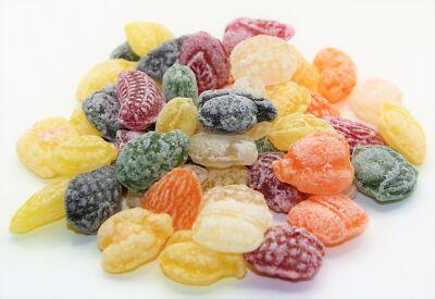 250 gr. Edel Frucht Bonbon ein Erlebnis von pin24shop / Jahrmarktbonbon