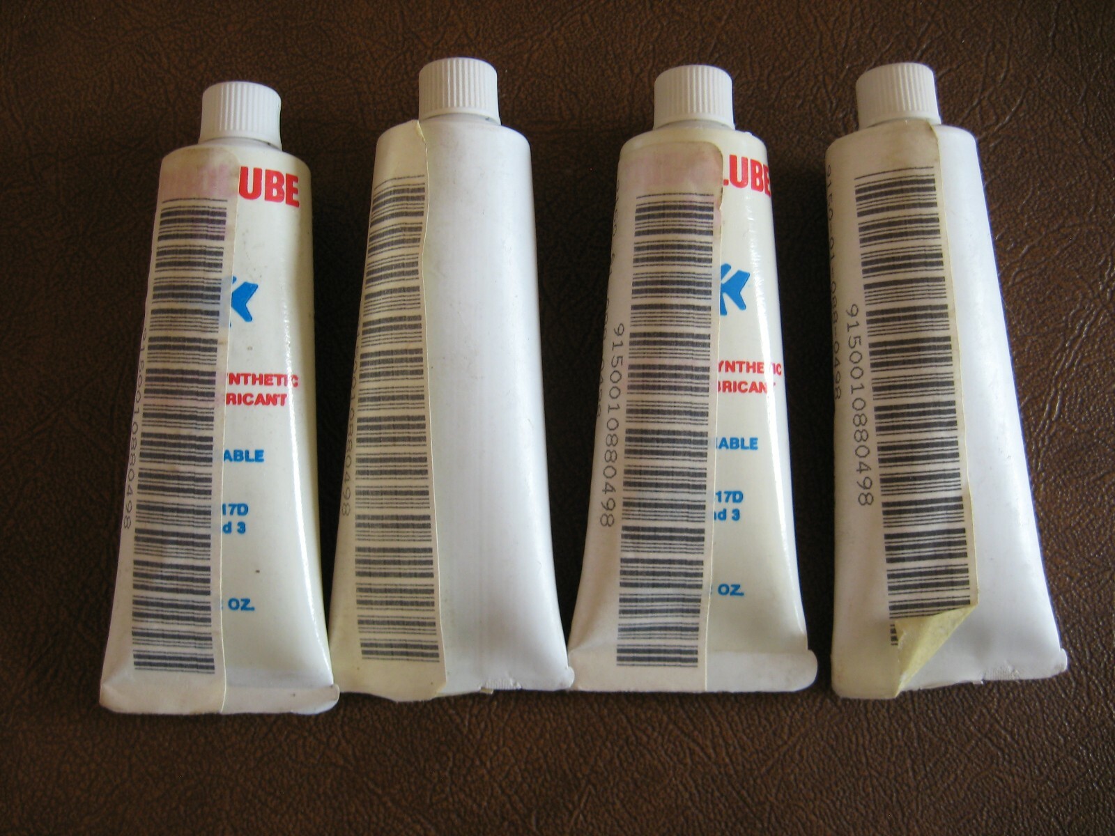 4 Tubes Tribolube16 Synthetic Grease w/ Teflon PTFE MILG27617E Type