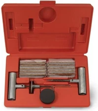 27pc Tire Repair Kit DIY Flat Tire Repair Car Truck Motorcycle Home Plug Patch