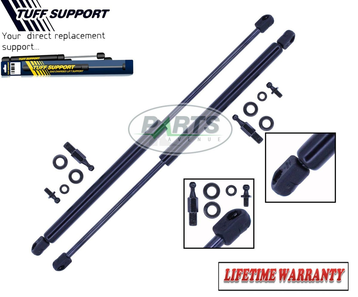 saki　HD 2x Front Hood Tuff Support Set Lift Strut Shocks Gas Spring Props