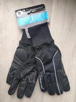 Outeredge Windster Plus Fahrradhandschuhe - winddicht - alle Größen - schwarz
