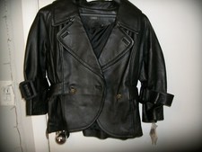Nwt Wilson's Leather~~black Leather Jacket~~ Sz Large Rt- $228