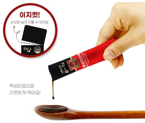 100Pcs Korean Red Ginseng 6 Year Old Everyday Extract 365 Stick + Express - Foto 8 di 10