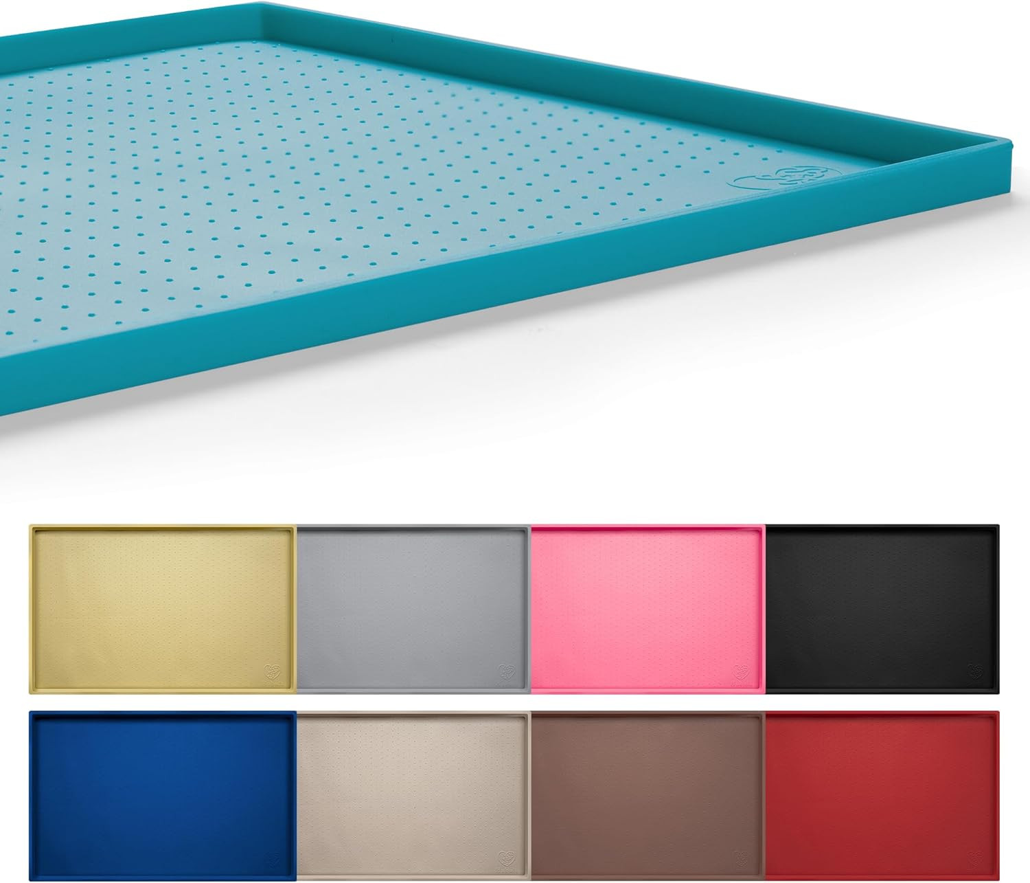 Grade Silicone Pet Food And Water Bowl Plac