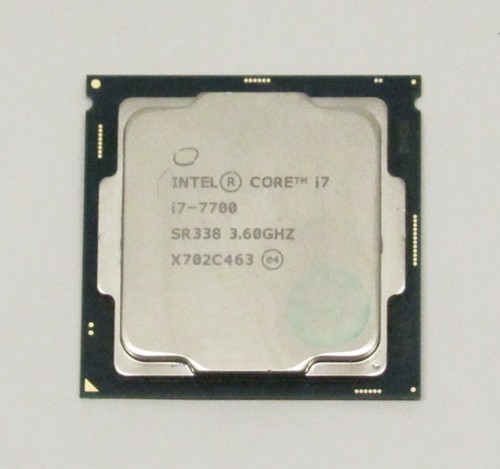 Intel Core I7-7700 3.60GHz 8MB LGA1151 SR338 Quad-Core Desktop CPU Processor