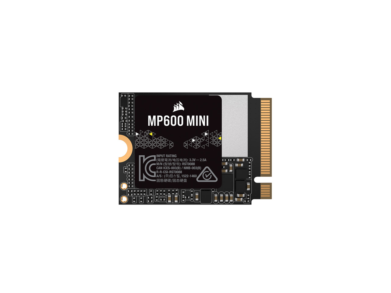 Corsair MP600 Mini M.2 2230 1 ТБ PCI-Express 4, 0x4 3D TLC Внутренний твердотельный накопитель D