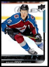 2018-19 Upper Deck Young Guns Sheldon Dries Rookie Colorado Avalanche #240 R45