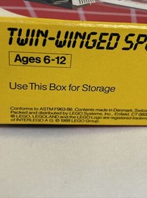 Lego 1988 Space System Twin-Winged Spoiler Unopened In Box 6828