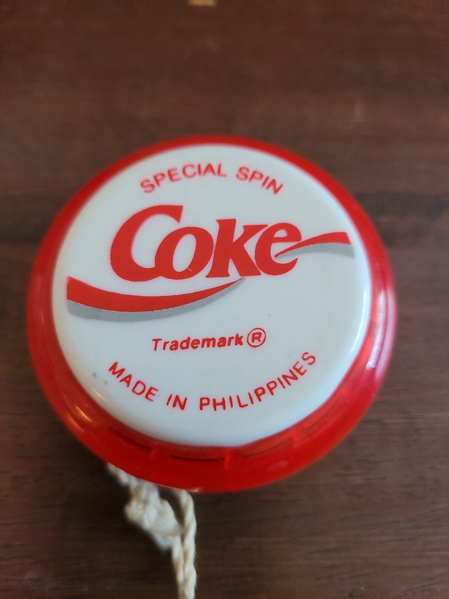 Vintage 1989 Jack Russell Coca-Cola Special Spin Coke Yo-Yo