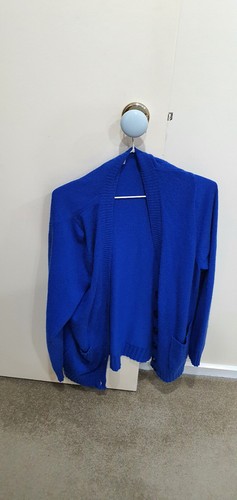 CASHMERE CARDIGAN PRE OWNED SIZE XL MADE IN NEPAL