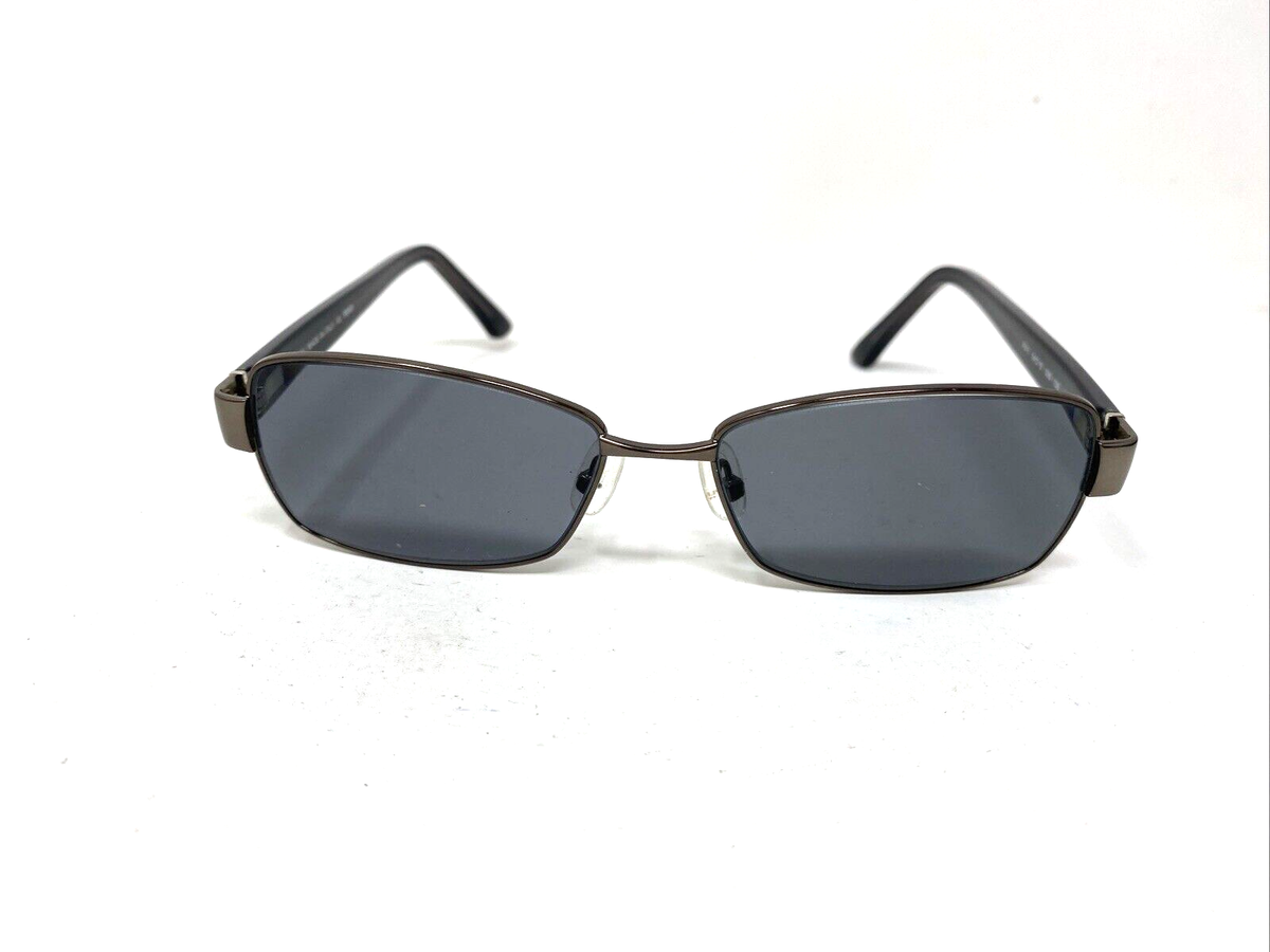 FENDI F911 54-15-135 035 DARK SILVER GRAY FLEX HINGE EYEGLASSES