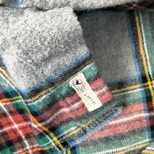 Hope & Henry Organic Cotton Flannel Shirt Boys Medium Plaid GOTS Certified Soft - Picture 9 of 9