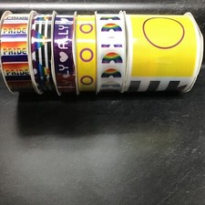 LGBTQIA Gay Pride ribbon diversity Ally Choice of styles Craft gift party decor