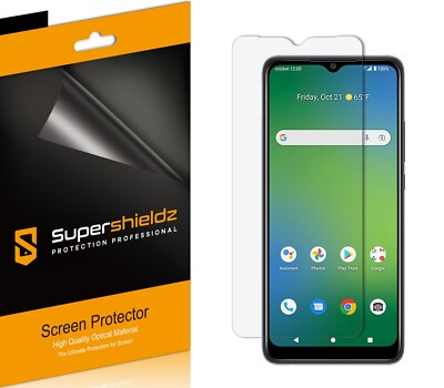6X Supershieldz Anti Glare (Matte) Screen Protector for Cricket Icon 4/ Icon 5