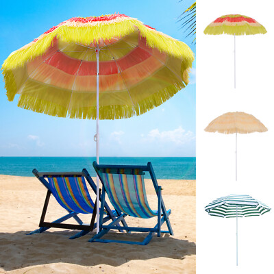 Garten Terrasse Hawaii Strand Sonnenschirm Sonnenschutz Outdoor klappbar kippbar Sonnenschirm