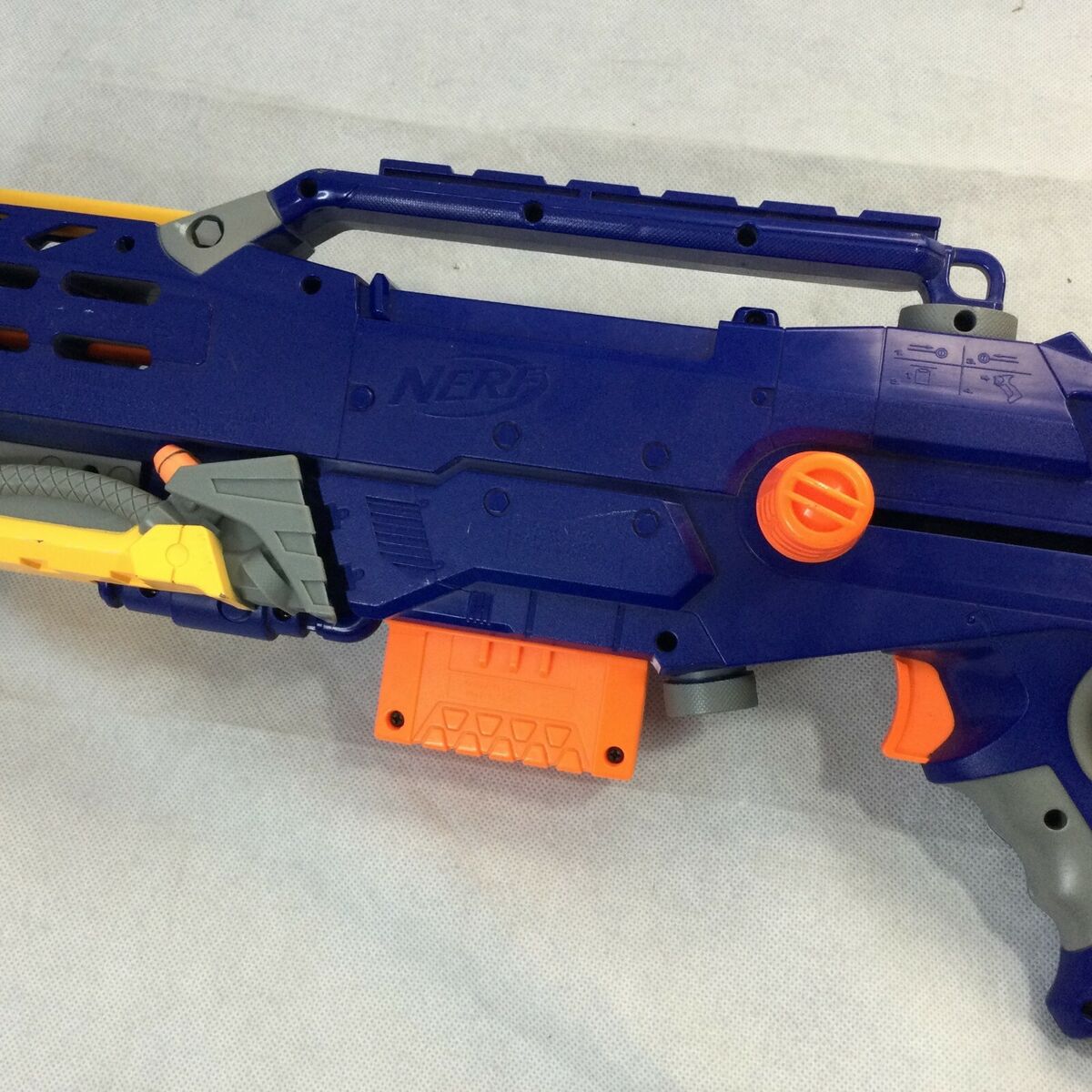  Nerf Longshot CS-6 Blue - Rare Discontinued Model : Toys & Games