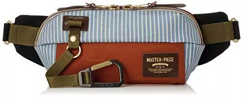 Masterpiece waist bag Link Stripe Ver. MASTER-PIECE NEW Made In Japan