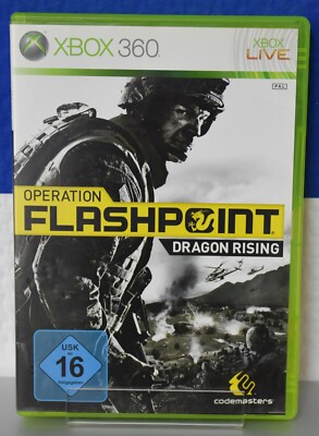Operation Flashpoint Dragon Rising PAL Xbox 360 Shooter SEHR GUT in OVP USK 16