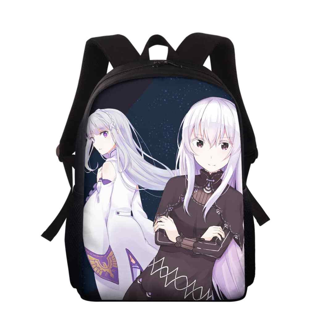 Cute Anime Laptop Backpack For Girls – 17 Inch Purple School Bookbag For Teens & Middle School - View #4