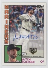 2019 Topps 1984 Baseball 150th Anniversary 48/150 Mitch Haniger #84A-MH Auto i6j