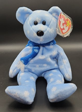 TY Beanie Baby - 1999 Holiday Teddy - DOB December 25, 1999 - MWMT