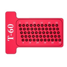 T60 Woodworking ScribeT-Type Ruler Hole Scribing Aluminum Crossed Feet2513