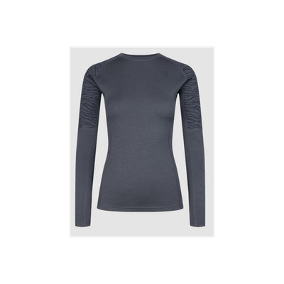 Johaug Elevate Wool Langarm T-Shirt Merino Grau M