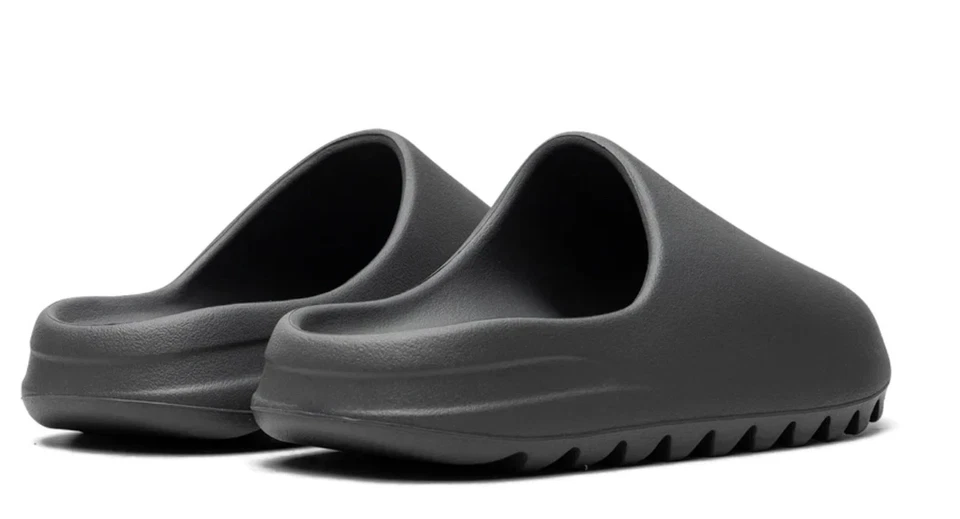adidas Yeezy Slides Slate Grey 100% Authentic ID2350 Ship Now - Image 2 of 4