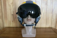 USAF Navy Fighter Pilot Helmet Gentex Helmet Pull Down Sunvisor $680