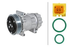 Kompressor Klimaanlage >>> Easy2Fit <<< HELLA 8FK 366 201-691 12V für FIAT QUBO