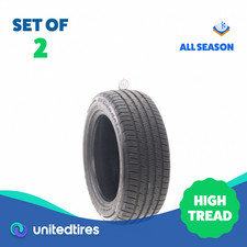 Set Of 2 Used 20555r16 Bfgoodrich Advantage Control 91h - 10.532 Set Of 2 Used 20555r16 Bfgoodrich Advantage Control 91h - 10.532