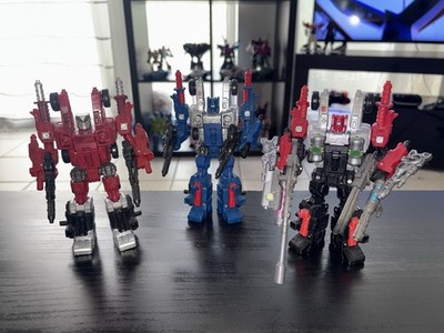 Transformers Powerdasher Aragon Wfc-S56,Red Cog Lehacy & Cog Wfc-S8