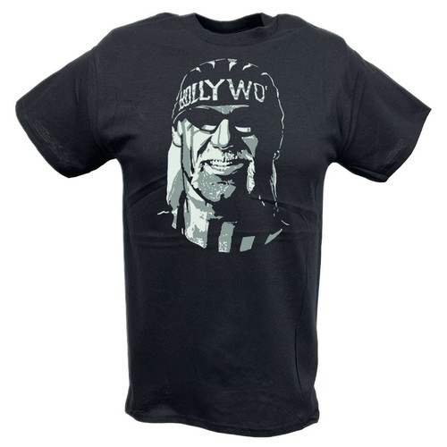 Herren-T-Shirt Hollywood Hulk Hogan neu ohne Wo WCW weißes Gesicht - Bild 1 von 4