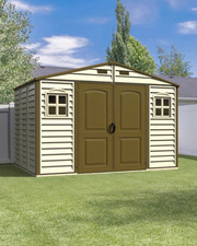 XXL 10X8 Ft  Garden Storage Shed House for tools, bin Keter 15y warranty