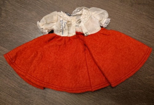Vintage Madame Alexander SWISS Puppenkleid passt 8" Puppen wie Wendy - Bild 3 von 3