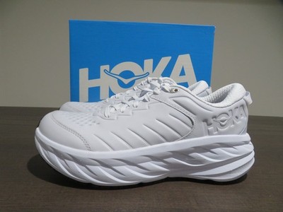 Hoka One One Bondi SR Mens 12.5 Shoes White 1110520 WWH Walking