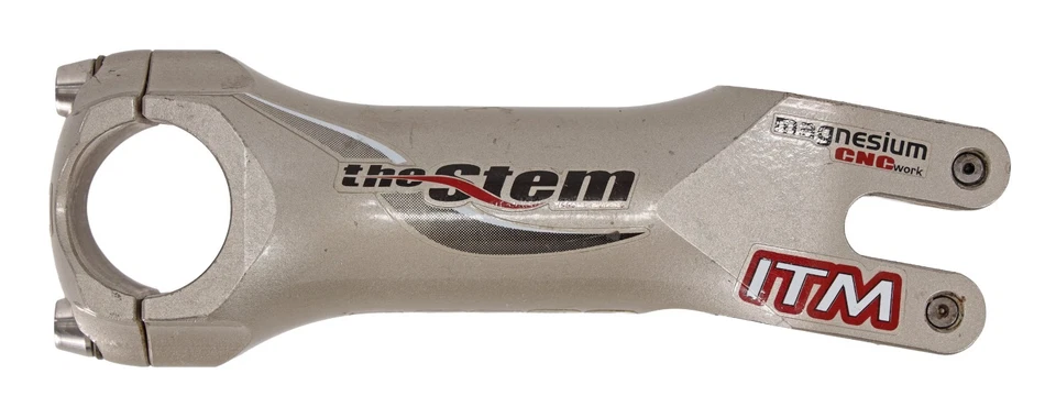 ITM the Stem Magnesium Road Bike 25.4 x 100mm 1 1/8" Titanium -20º Gravel 98g - Image 3 of 4