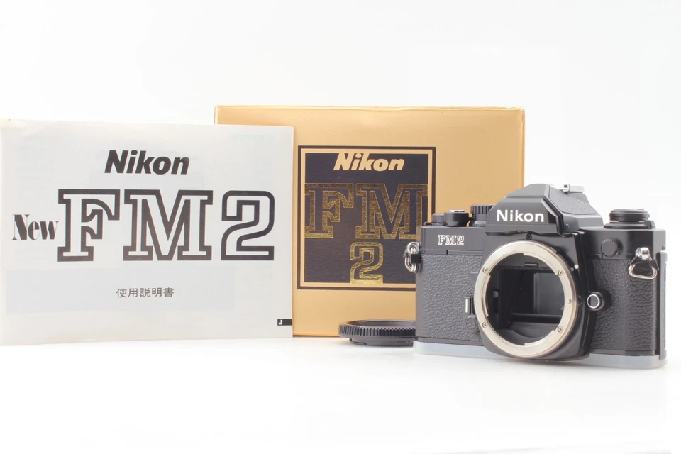 Corpo fotocamera reflex pellicola 35mm nero Nikon FM2 FM2n "INUTILIZZATO... - Immagine 2 di 4