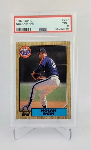1987 Topps Nolan Ryan PSA 9