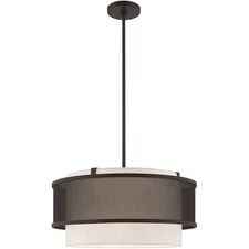 Livex Lighting 41205-07 Braddock Chandelier Bronze