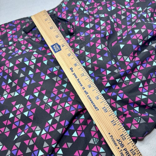 Vintage Y2K Nike ACG Swim Trunks Mens 34 Multi Color Board Short Neon Geometric - Picture 15 of 15