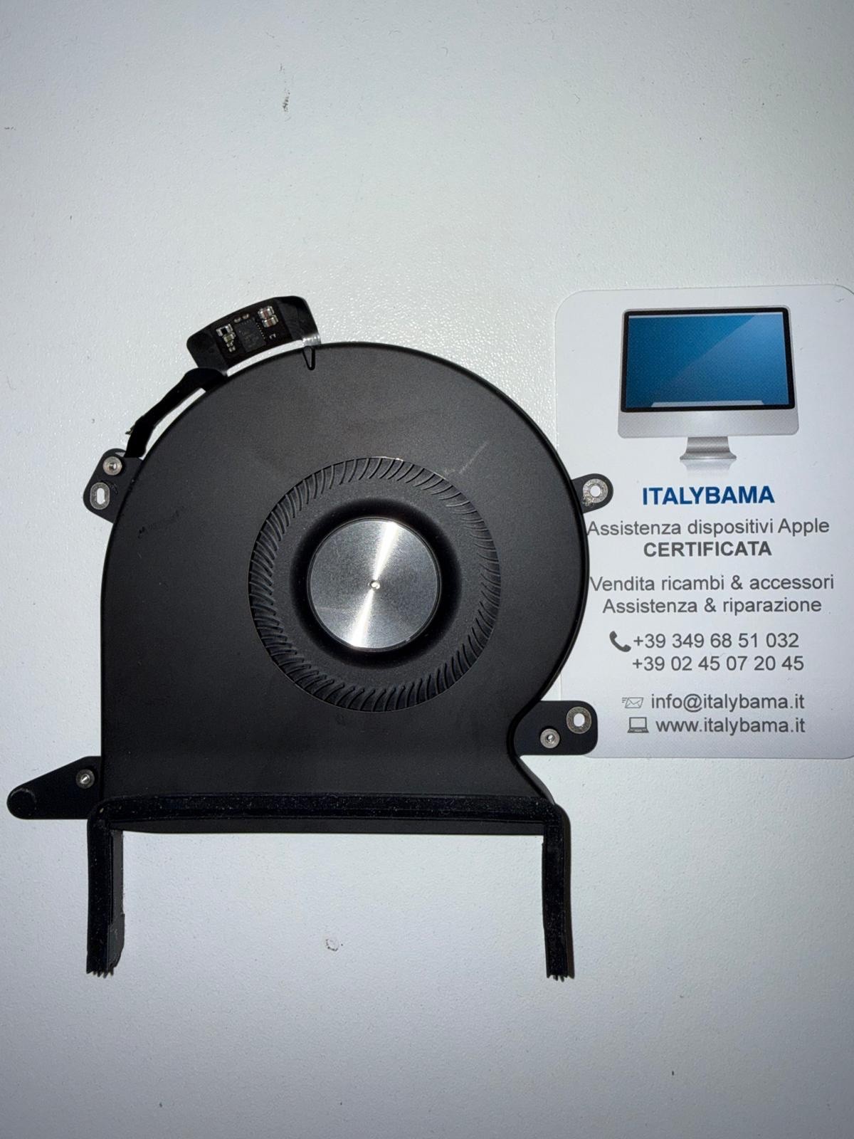  🇮🇹 COPPIA VENTOLE RAFFREDDAMENTO MACBOOK PRO 16 A2485 DESTRA DX 